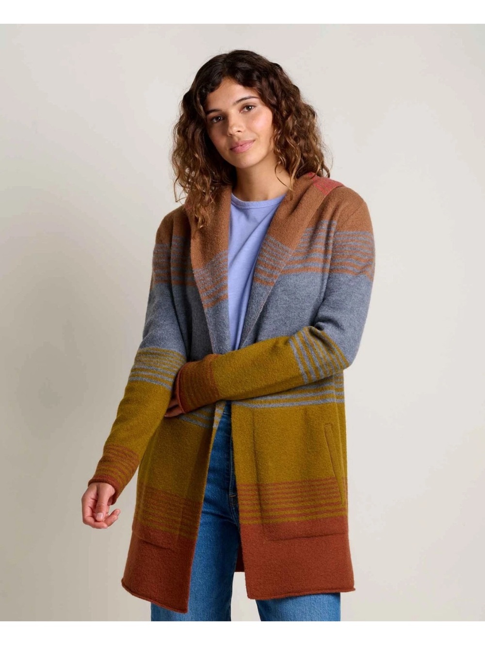 Toad&Co Heartfelt Hoodie in Coyote Ombré
